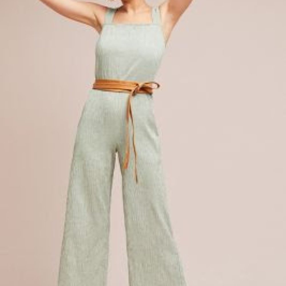 Anthropologie Harper Wide Leg Jumpsuit Size Small